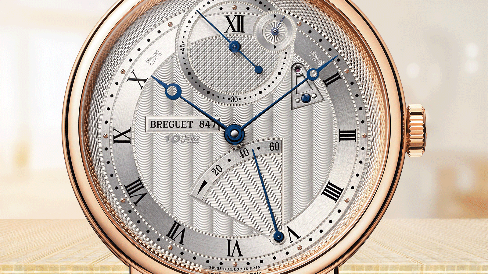 Breguet Classique Chronometrie 7727BR 12 9WU with Clous de Paris Guilloché