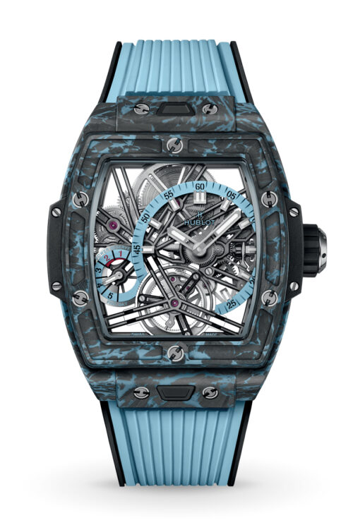 Hublot SPIRIT OF BIG BANG TOURBILLON CARBON SKY BLUE 645.QL.5117.RX