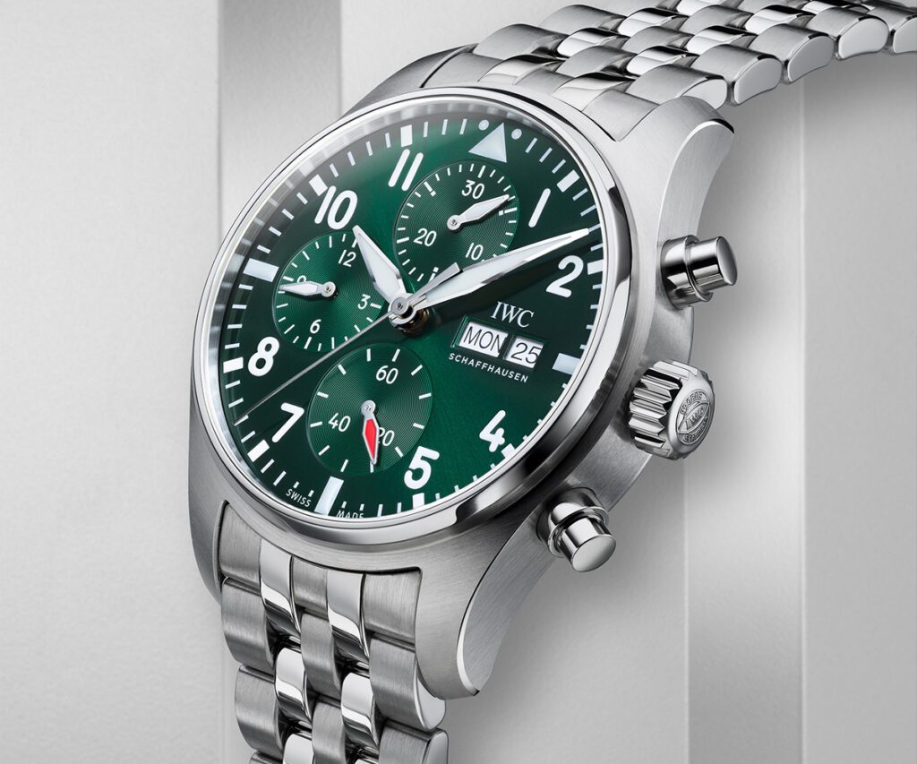 The Pilot’s Watch Chronograph 41. Click here to view the collection.