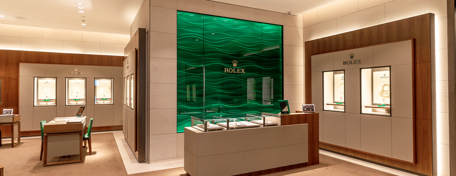 Rolex at Watches of Switzerland Melbourne Airport Australia